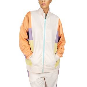 Spirit Jersey Sporty Full-Zip Track Jacket - Size XXL